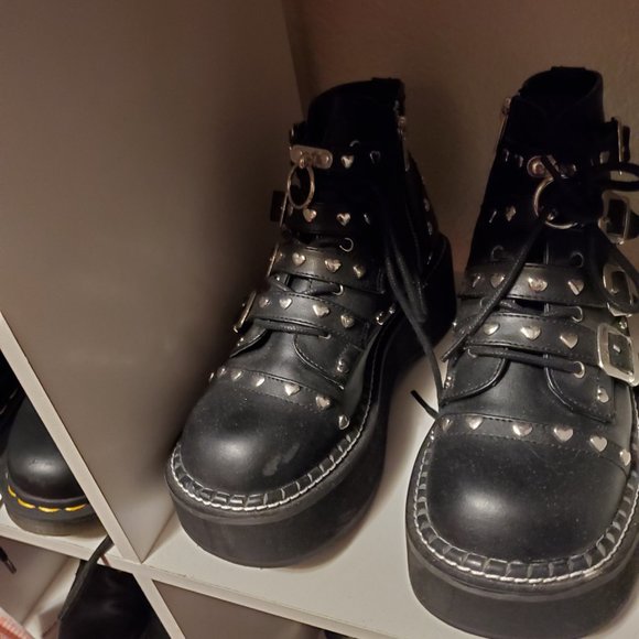 Demonic punk boots - Picture 2 of 3